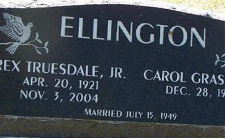 Rex Truesdale Ellington, Jr Rex Truesdale Ellington, Jr