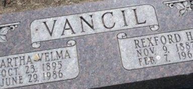 Rexford H Vancil, Sr Rexford H Vancil, Sr