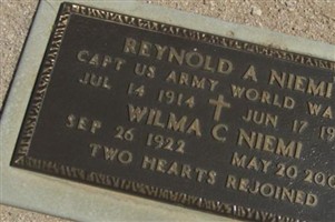 Reynold A Niemi Reynold A Niemi