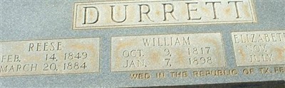 R. F. Durrett R. F. Durrett