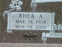 Rhea A Anderson Rhea A Anderson