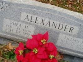Rhea H. Alexander
