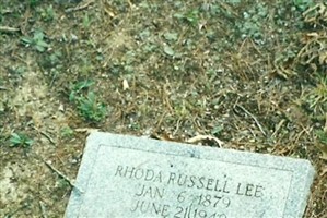 Rhoda Ann Frances Russell Lee