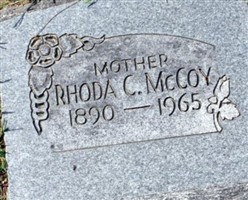 Rhoda Catherine Eddy McCoy Rhoda Catherine Eddy McCoy