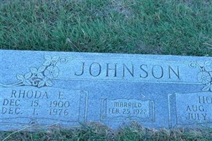 Rhoda E Johnson