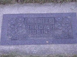 Rhoda Hannah Robins Rhoda Hannah Robins