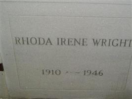 Rhoda Irene Wright