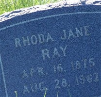 Rhoda Jane Ray Rhoda Jane Ray