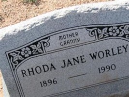 Rhoda Jane Worley Rhoda Jane Worley