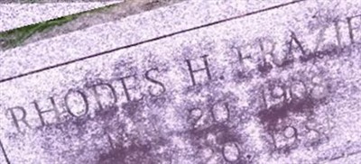 Rhodes H Frazier Rhodes H Frazier