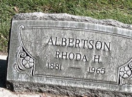 Rhonda H Albertson