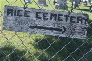 Rice Cemetery Rice Cemetery