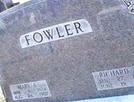 Richard A. Fowler Richard A. Fowler
