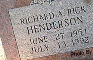 Richard A. "Rick" Henderson