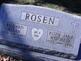 Richard Allan Rosen Richard Allan Rosen