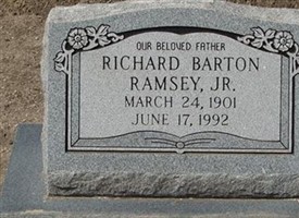 Richard Barton Ramsey, Jr Richard Barton Ramsey, Jr