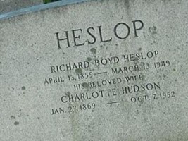 Richard Boyd Heslop Richard Boyd Heslop