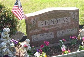 Richard C. Nicholas, Sr Richard C. Nicholas, Sr