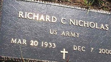 Richard C. Nicholas, Sr Richard C. Nicholas, Sr
