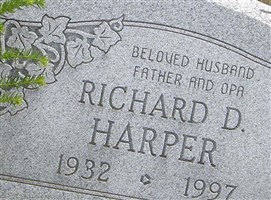 Richard Dwayne Harper Richard Dwayne Harper
