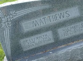 Richard E. Matthews Richard E. Matthews