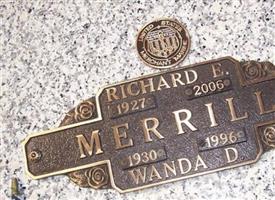 Richard E Merrill