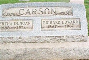 Richard Edward Carson Richard Edward Carson