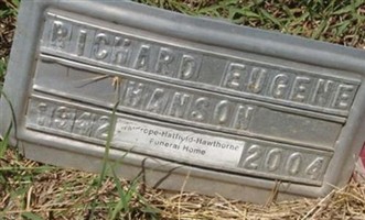 Richard Eugene Hanson Richard Eugene Hanson