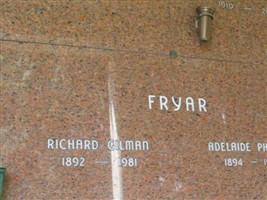 Richard Gilman Fryar
