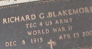 Richard Glen Blakemore Richard Glen Blakemore