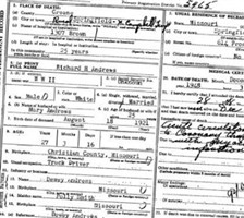 Richard Harold Andrews Richard Harold Andrews