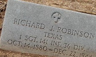 Richard J. Robinson Richard J. Robinson