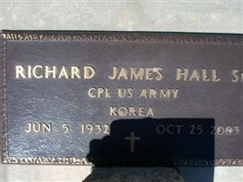 Richard James Hall, Sr Richard James Hall, Sr