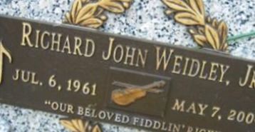 Richard John Weidley, Jr Richard John Weidley, Jr