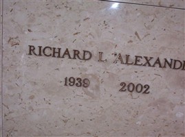Richard Lee Alexander, I Richard Lee Alexander, I