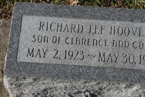 Richard Lee Hoover Richard Lee Hoover