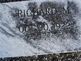Richard M. Lowe Richard M. Lowe
