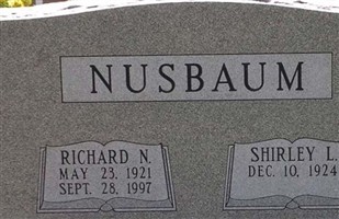 Richard N. Nusbaum Richard N. Nusbaum