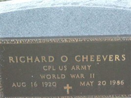Richard O. Cheever Richard O. Cheever