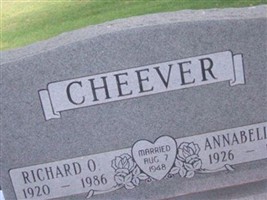 Richard O. Cheever Richard O. Cheever
