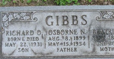 Richard O Gibbs