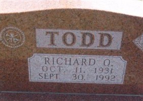 Richard O. Todd Richard O. Todd