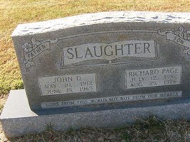 Richard Page Slaughter Richard Page Slaughter