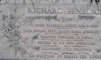 Richard "Pepe" Benedict Richard "Pepe" Benedict