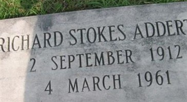 Richard Stokes Adderton Richard Stokes Adderton