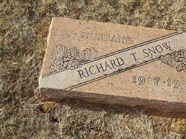 Richard T. Snow Richard T. Snow