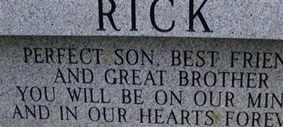 Richard William "Rick" Burke Richard William "Rick" Burke