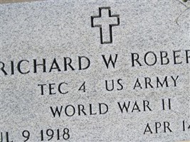 Richard William Roberts Richard William Roberts
