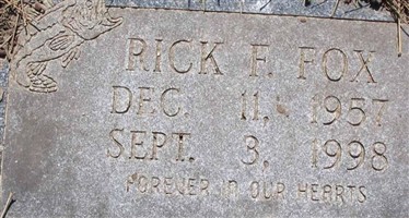 Rick F. Fox Rick F. Fox