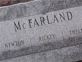 Rickey Charles McFarland Rickey Charles McFarland